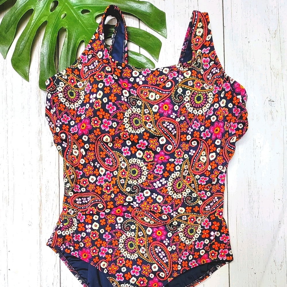 Lands End One Piece Swimsuit